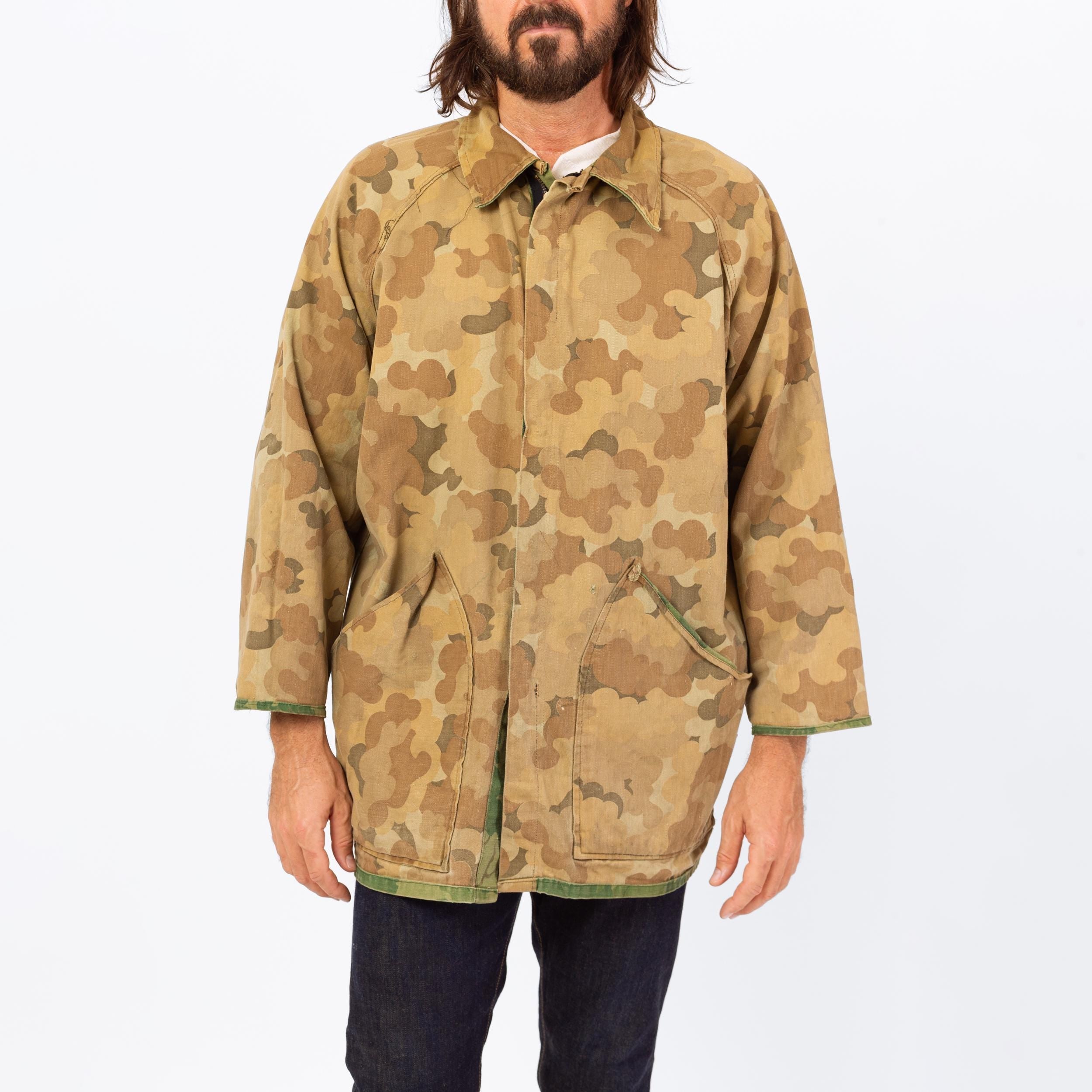 Vintage 60s 70s Kamo Reversible Mitchell Camo Hunting Jacket