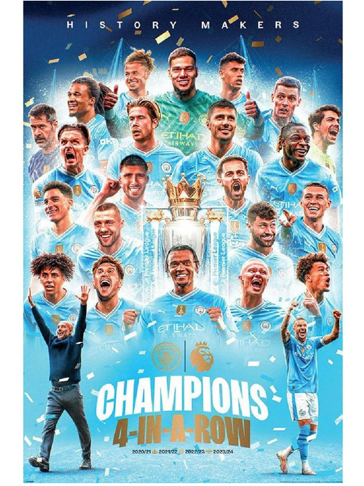 クラブオフィシャルグッズ/ポスター/マンチェスターシティ