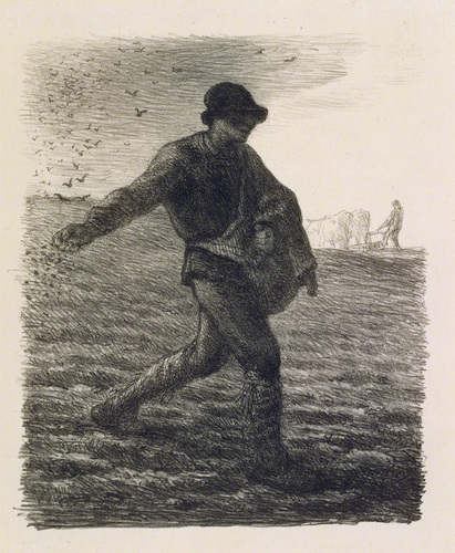 種をまく人 | ジャン＝フランソワ・ミレー | 収蔵品詳細 | 作品を知る