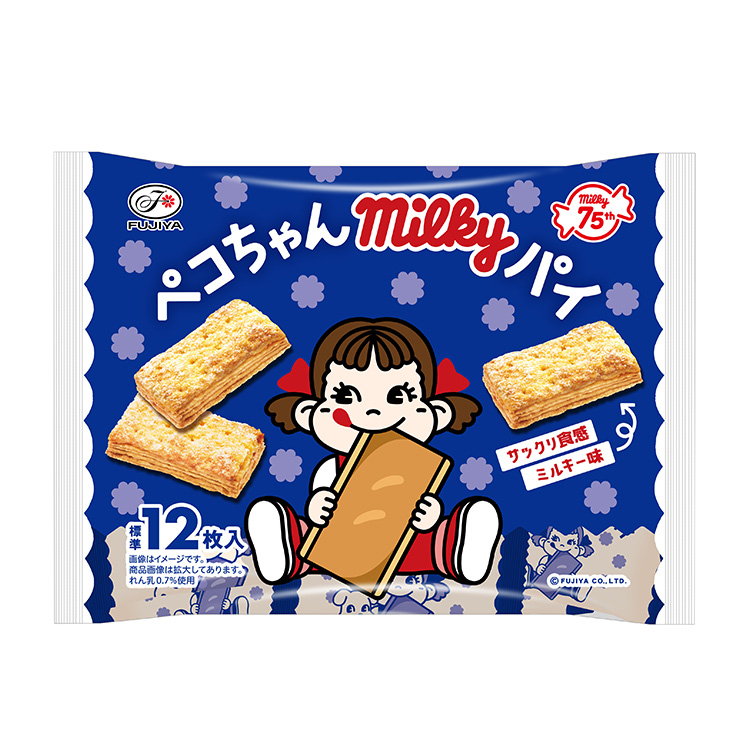 110gペコちゃんミルキーパイ | ミルキー(ビスケット・パイ