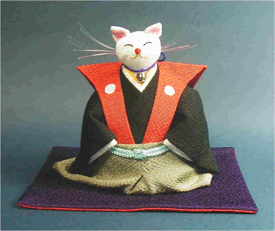 猫のお人形／和雑貨と小物のギフトショップ ふくじゅ・京都
