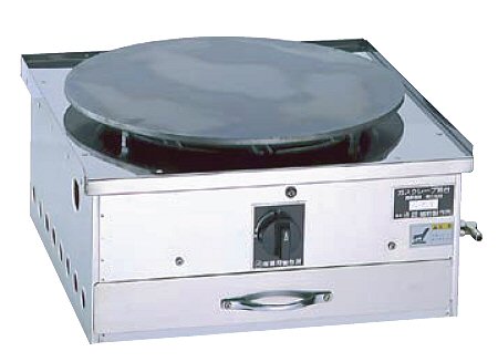 ガス式 クレープ焼台EK－1型/業務用の通販-フクジネット