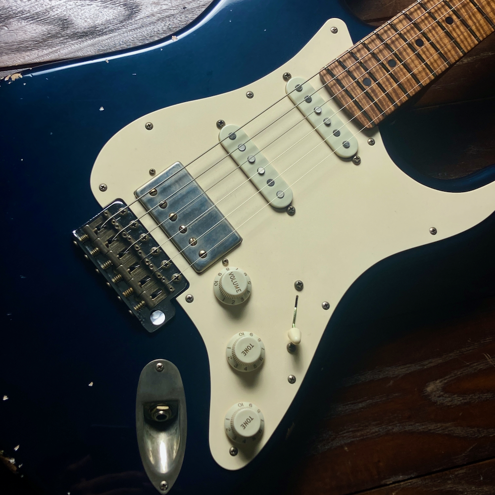 在庫情報/Xotic XSC-2 / Alder/Master Grade Maple/Mercedes Blue HV