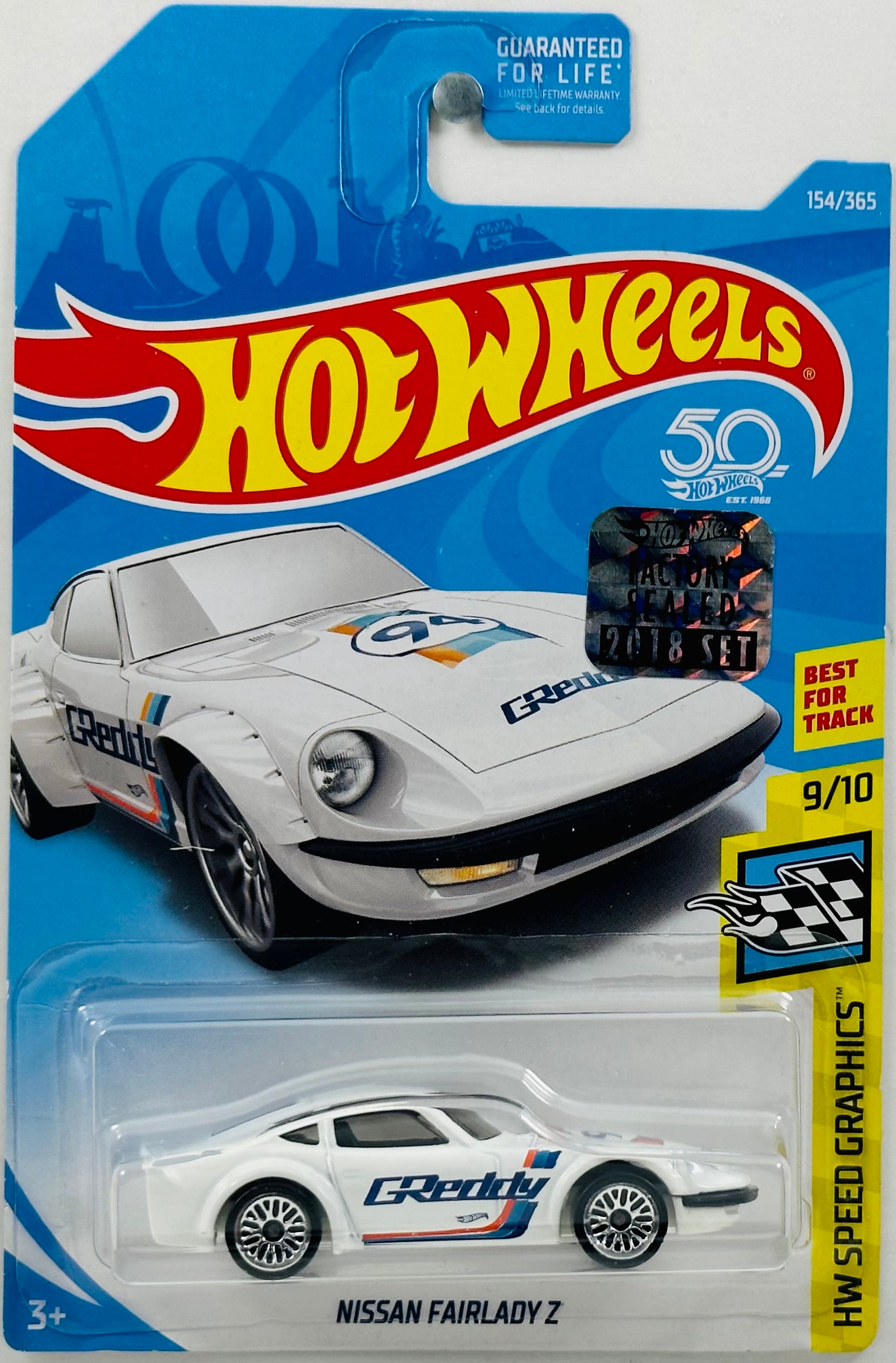 Hot Wheels 2018 - Collector # 154/365 - HW Speed Graphics 09/10