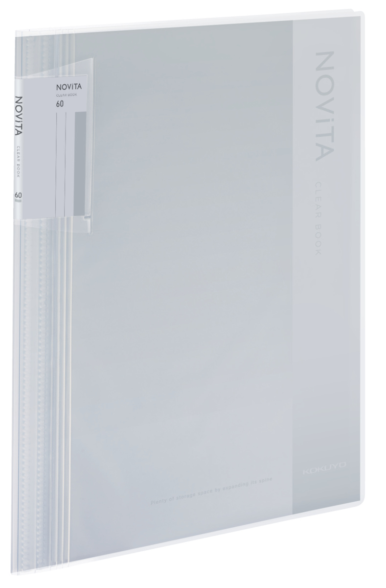 ノビータ クリヤーブック A4-S 40枚 透明｜文具｜コクヨ