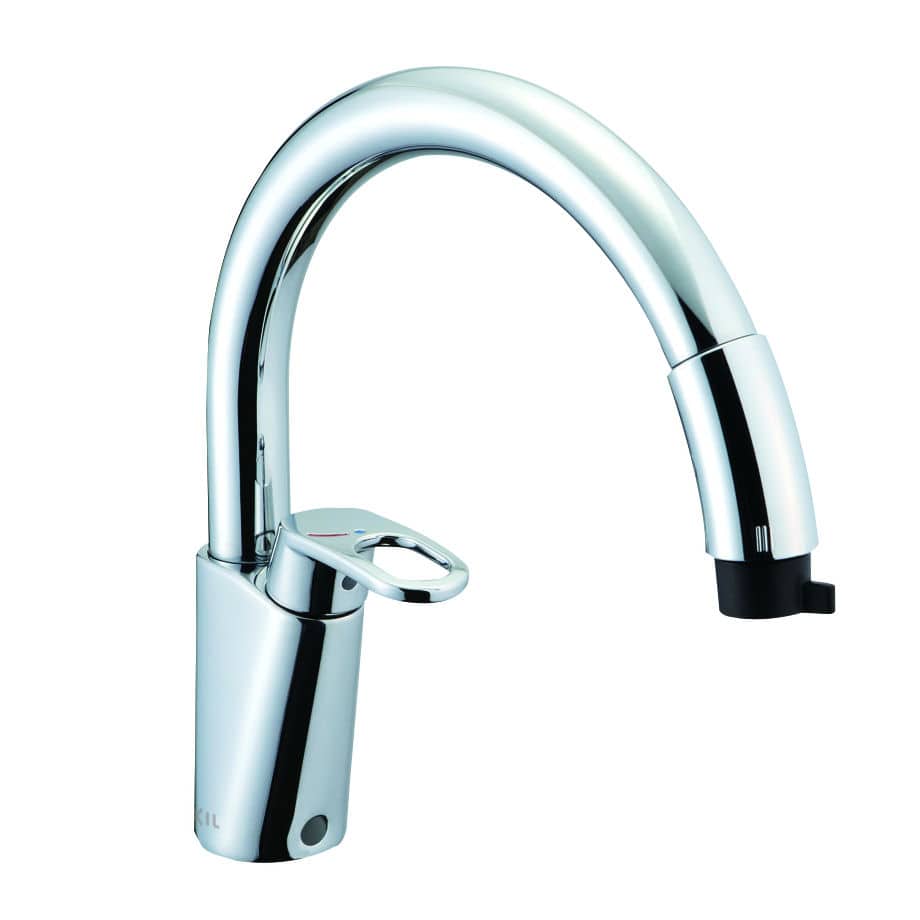 LIXIL INAX ホース引出ワンホールシングルレバーキッチン水栓