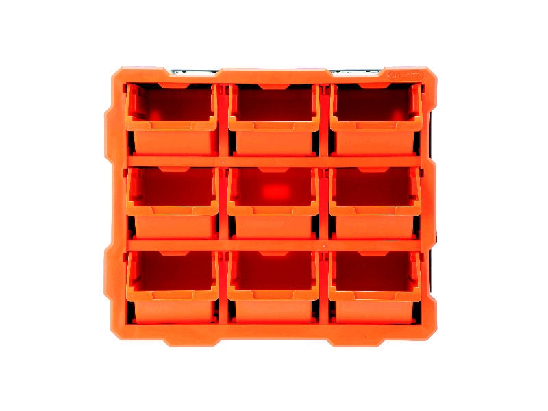 縦にも横にもつなげられる収納BOX STBOX 9P の通販