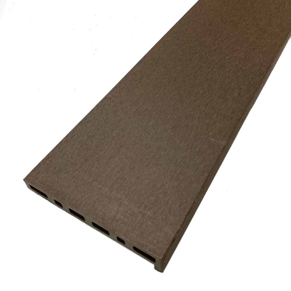 人工木デッキ材 幕板 【e】 ダークブラウン 145×30×1790mm