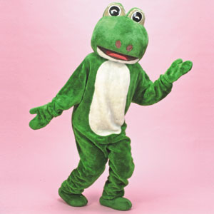 カエル 緑 | 着ぐるみ | レンタル商品、レンタル機材は何んでも貸し