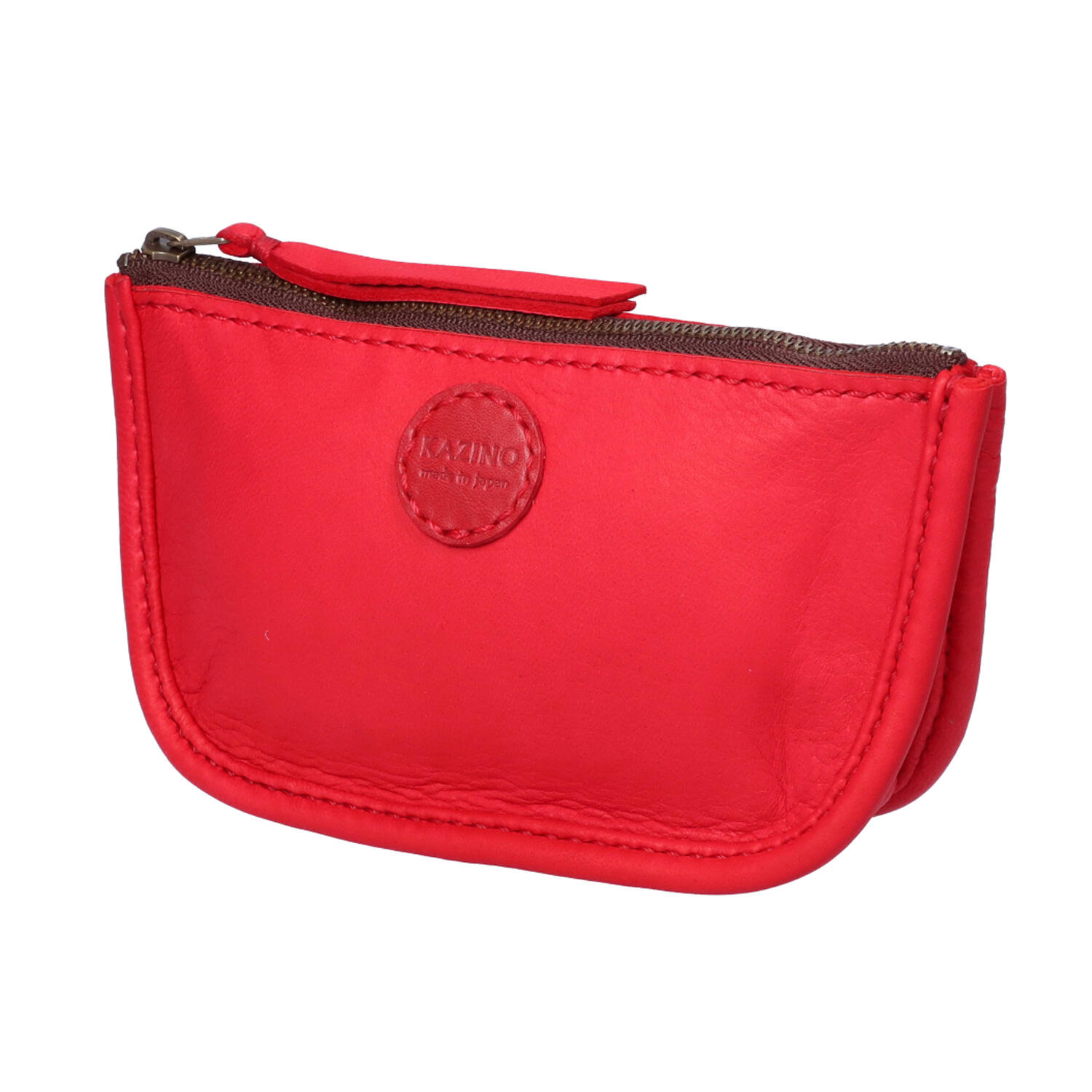 ギフト 総手縫い 鹿革 マルチポーチM | 株式会社 KAZINO leather works