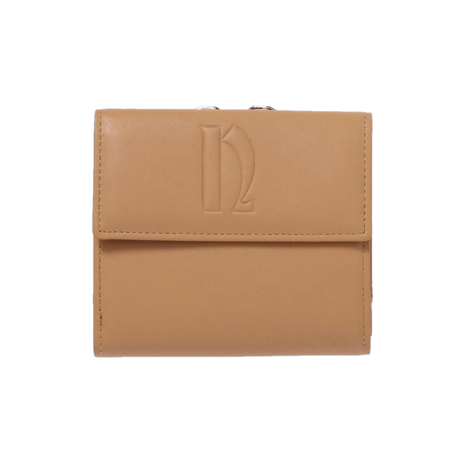 軽量 がま口 口金式 牛革 2つ折り財布 | 有限会社 中澤 | Japan