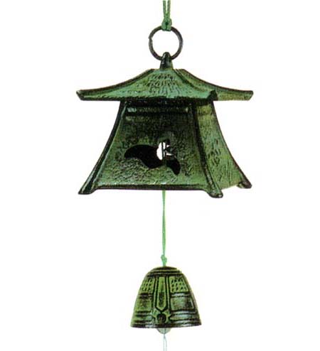 南部鉄器 ＞ 南部鉄風鈴 ＞ 南部鉄風鈴 角千鳥