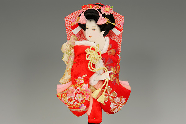 H26 10号 刺繍振袖羽子板｜雛人形、五月人形、羽子板、破魔矢なら