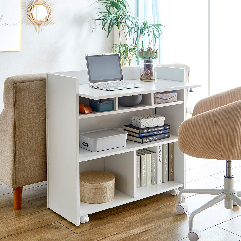 デスクタイプ 隠せる収納 Azure(アズール) 2色対応の通販情報 - 家具