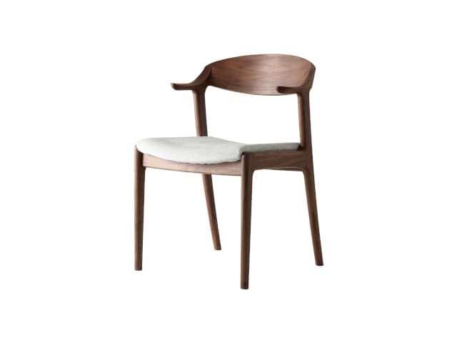 DC354-1W43 リアル アームチェア（張座） | ナガノインテリア | 家具