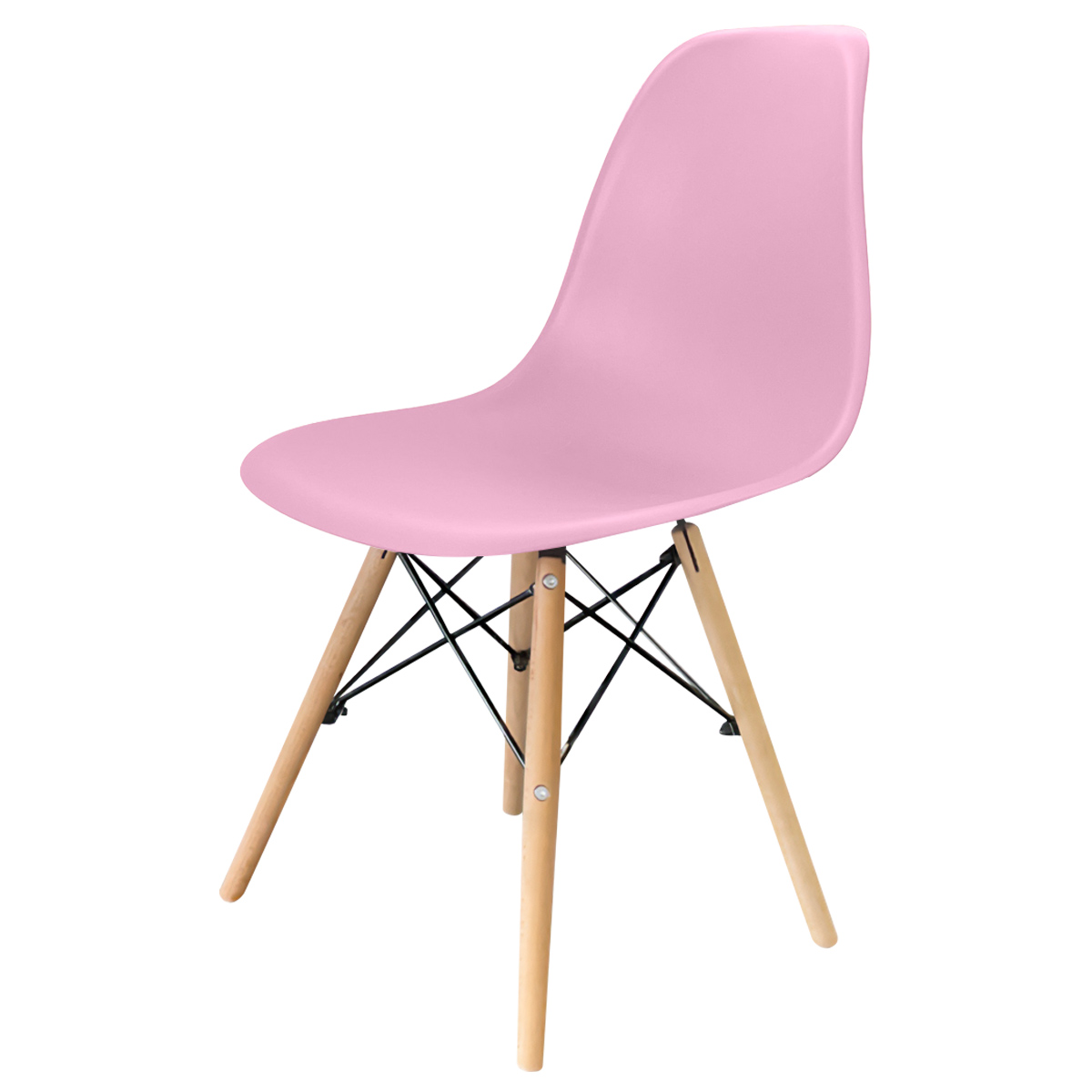 デザインシェルチェアUR 木脚タイプ 幅460 奥行530 高さ800 UR-ECT002