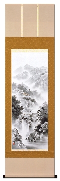 水墨山水 - 掛け軸（掛軸）販売通販なら掛け軸総本家