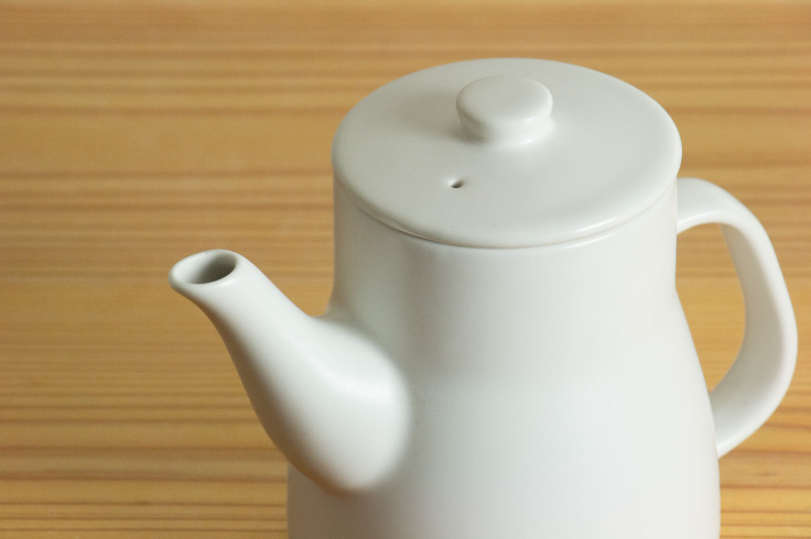 ポット 白 ポット かもしか道具店オンラインショップ