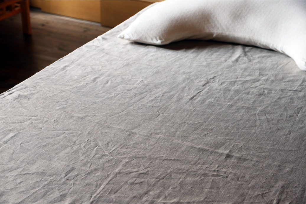 ボックスシーツ[リネン]セミダブル‐商品詳細ページ｜金澤屋