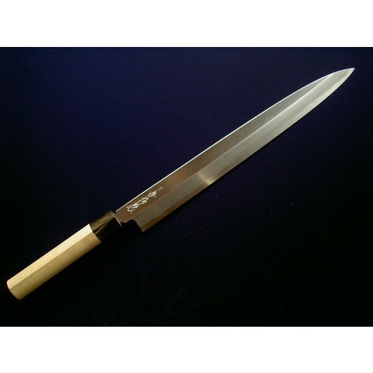 本鍛錬 霞 柳刃 1尺2寸 株式会社かね惣｜創業明治六年 浅草にある