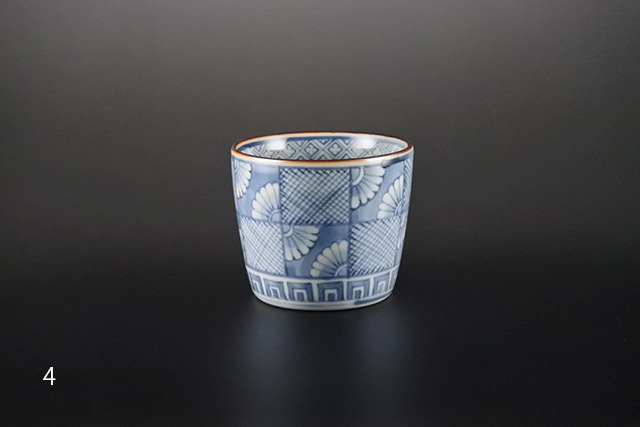 6代】佐藤走波 そば猪口 直径7．8cm×高さ6．6cm