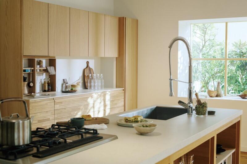 収納力があって出し入れしやすい！時短家事をサポートするカリモクの