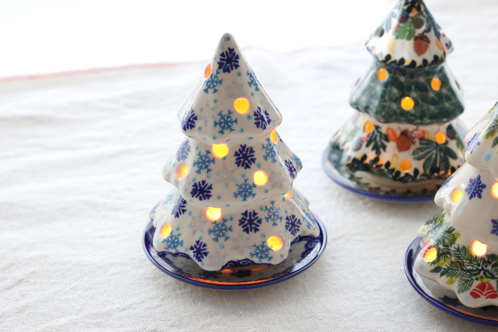 クリスマスツリー・ポーリッシュポタリー(ポーランド食器)