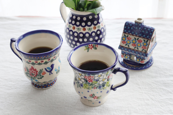 キャンドルホルダー・ポーリッシュポタリー(ポーランド食器)