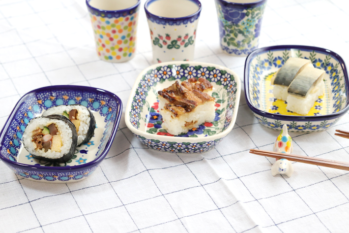 オリーブ皿・ポーリッシュポタリー(ポーランド食器)