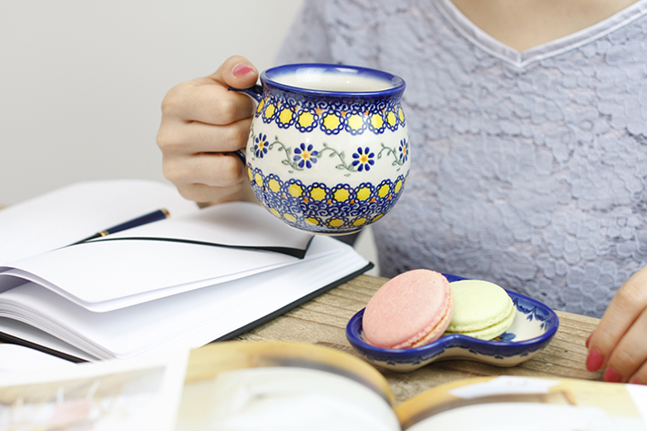 マグカップ（大）ポーリッシュポタリー(ポーランド食器)