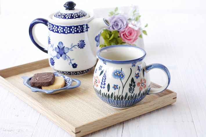 ポーリッシュマグ（小）ポーリッシュポタリー(ポーランド食器)