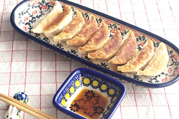 オーバルプレート・ポーリッシュポタリー(ポーランド食器)