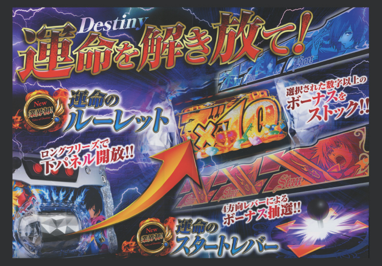 パチスロ テイルズ オブ デスティニー／北電子スロットの情報サイト