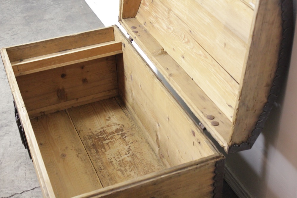 イギリス アンティーク オールドパイン ブランケットボックス | キヤ