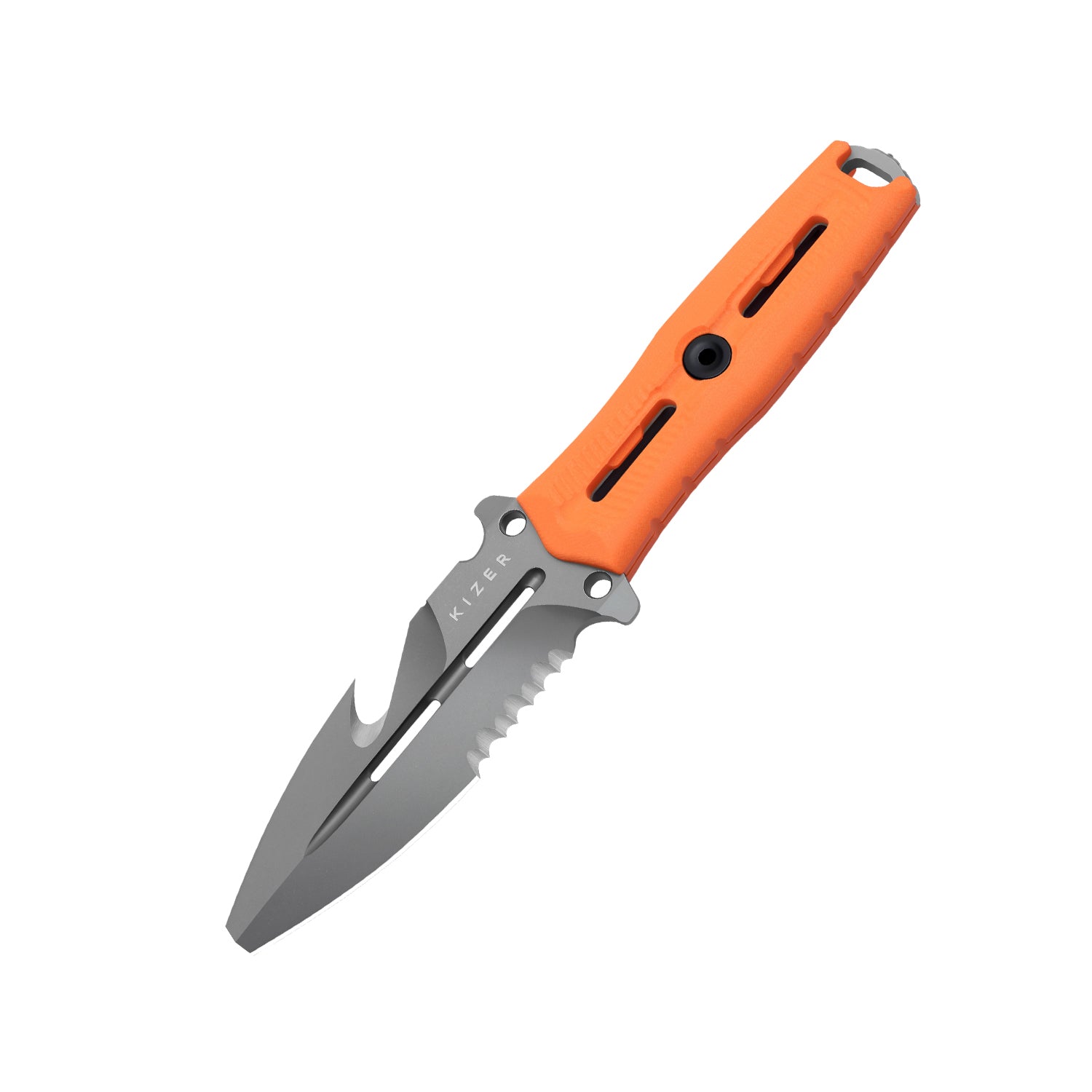 NORCROSS 3.73 inch Nitro-V Orange G10 ZX-FB01A7-Kizer