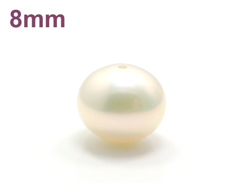 パワーストーン天然石ビーズ粒売り パール(淡水パール)(ピンク)AAAA(6