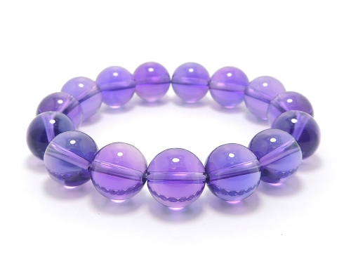 パワーストーンブレスレット アメジスト(2月誕生石)12ミリ 復縁・恋愛
