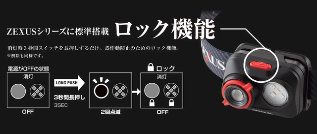 冨士灯器 ゼクサス ZX-R380（ZR-02USB充電タイプ） 【シーバスルアー