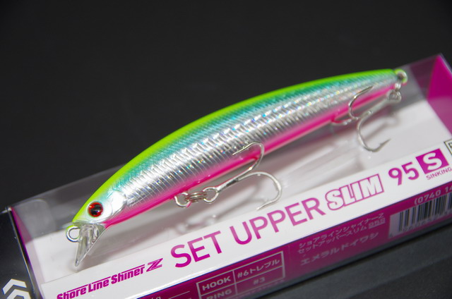 ダイワ ショアラインシャイナーZ セットアッパースリム95S 【シーバス