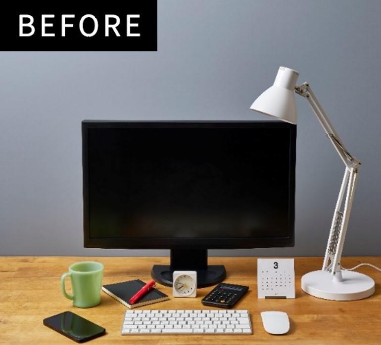 手元と顔を照らせる2wayライト付きの新モデル「ライト付きディスプレイ