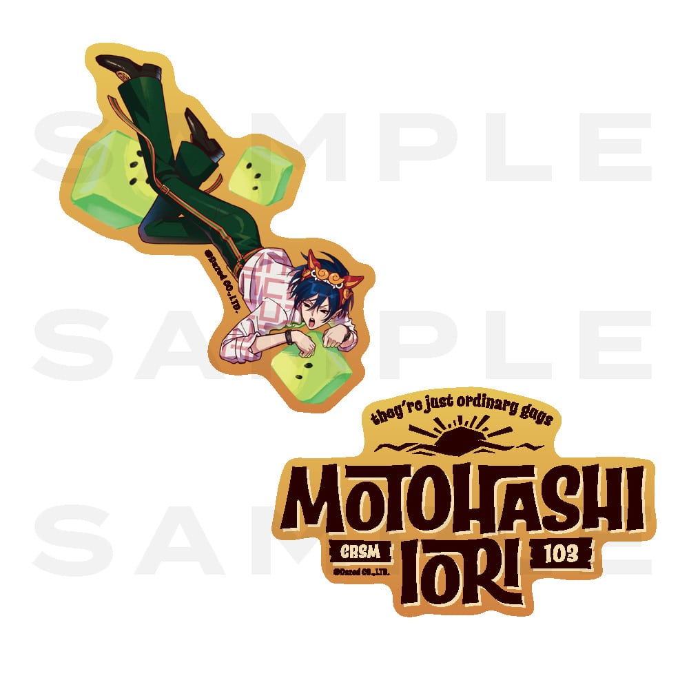 ステッカー2枚セット カリスマさびらver.(本橋依央利) カリスマ KING