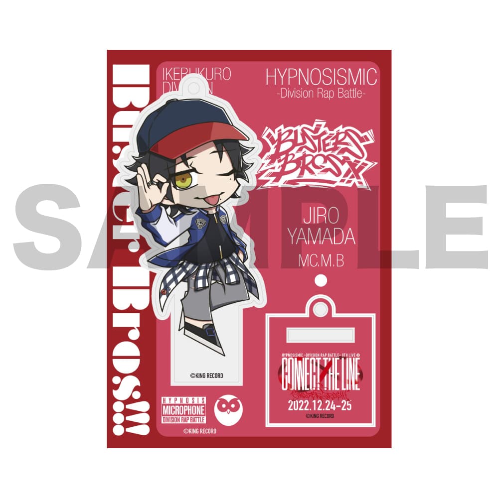 CONNECT THE LINE ミニキャラアクリルスタンドキーホルダー 山田 一郎