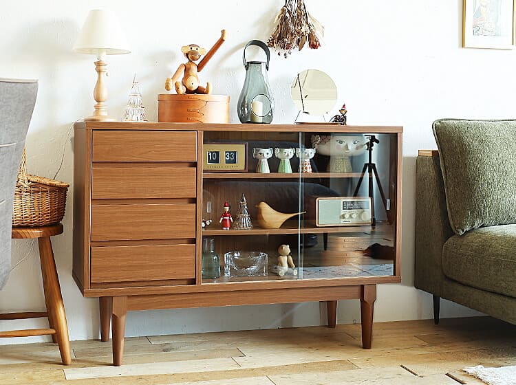 ガラス扉キャビネット・チェスト通販 | 北欧・ヴィンテージインテリア