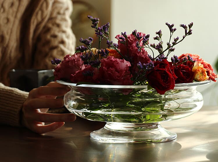 HOLMEGAARD Old English フラワーボウル25cmサイズ｜北欧