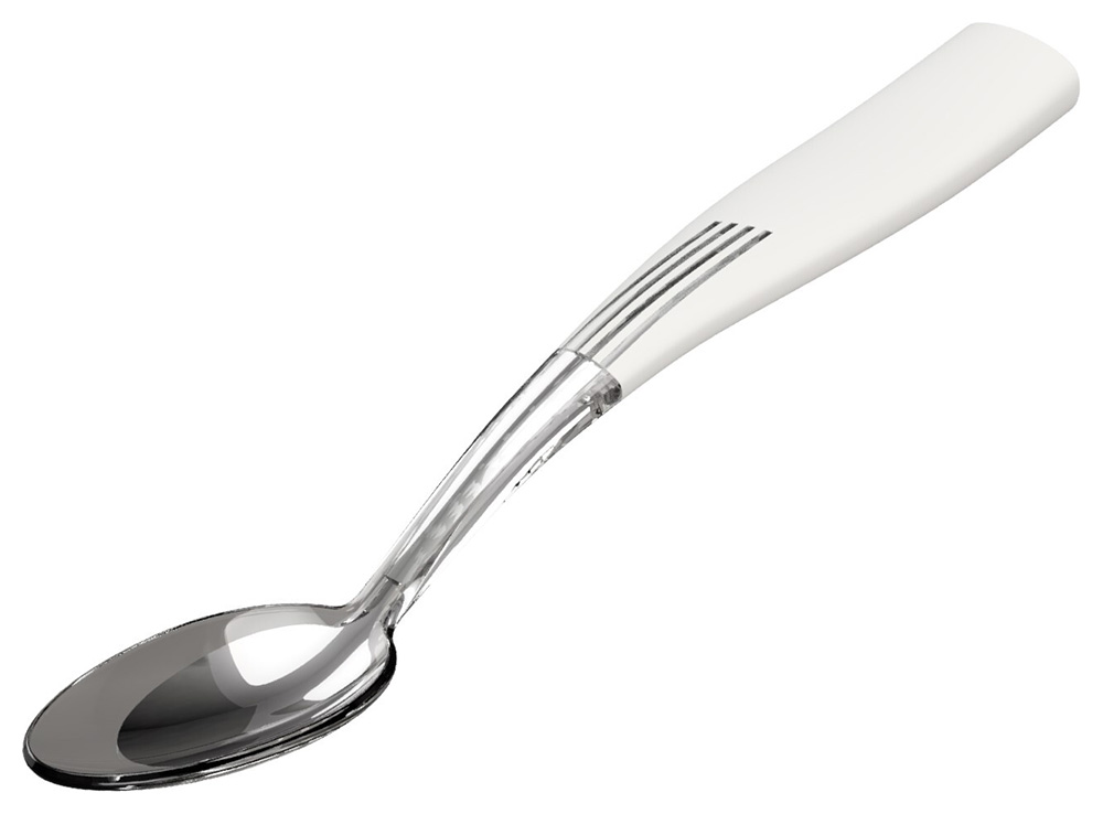 電気の力で、減塩食の塩味を約1.5倍に増強するスプーン・お椀を開発