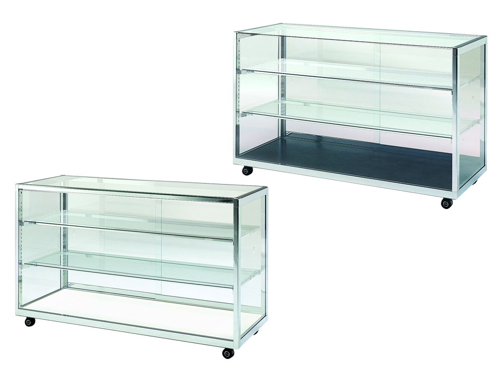 全面ガラスショーケースの販売業者をお探しならステップへご相談