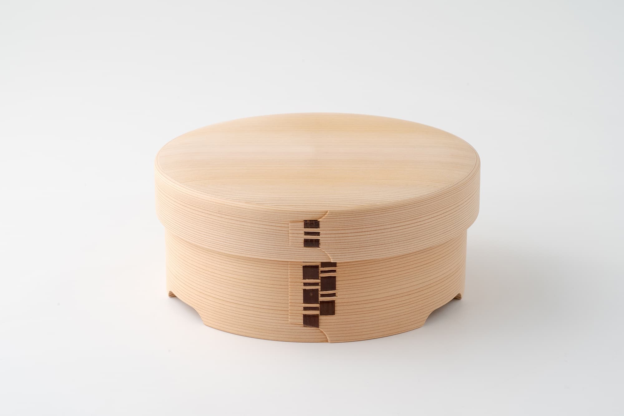 おひつ3合浅│大館曲げわっぱの老舗栗久