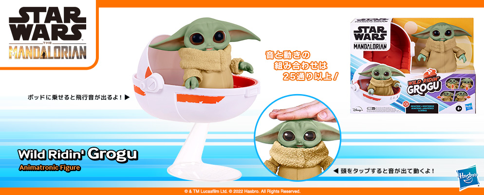 スター・ウォーズ』アニマトロニック・フィギュア グローグー［TV