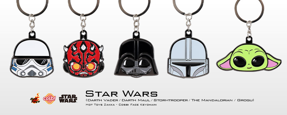 ホットトイズ・ZAKKA】コスビ・フェイスキーチェーン『スター