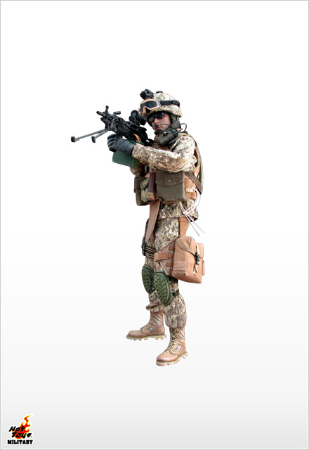 ホットトイズ・ミリタリー】1／6スケールフィギュア U.S.M.C. Three